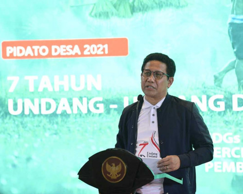 Peringati 7 Tahun UU Desa, Gus Menteri: Patut Disyukuri